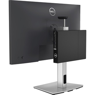Dell Optiplex Micro AIO Stand MFS22 19"-27" monitor számítógép tartó asztalra + VESA mount ezüst-fekete