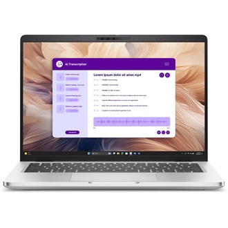 Dell PRO 14 PL RB14250 notebook ezüst