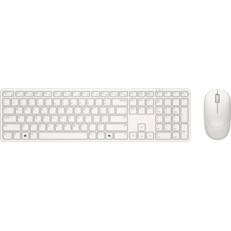 Dell Pro 5 KM526 vezeték nélküli magyar membrán billentyűzet + egér fehér (Light Ash)
