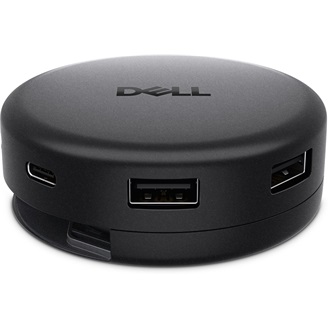 Dell Pro 7 Travel Hub DA326 7-port 100W USB-C dokkoló fekete