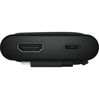 Dell Pro Travel DA225 4-portos USB-C HDMI hub fekete