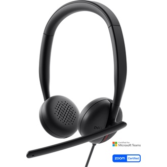 Dell WH3024 fejhallgató headset fekete