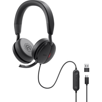 Dell WH5024 ANC fejhallgató headset fekete