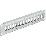 Delock 10" Keystone Patch Panel 12 port szürke
