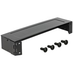 Delock 10” Wallmount Rack 1 U  fekete