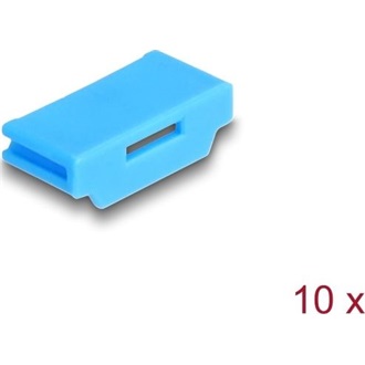 Delock HDMI port blokkoló kék 10db
