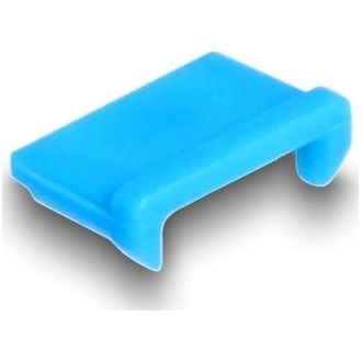 Delock USB-A 2.0 micro port blokkoló kék 10db