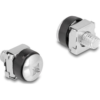 Delock 10  és 19  Keret szerelő készlet 100 darabos