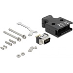 Delock 14 tűs kerettel rendelkező MDR fokos forrasztott csatlakozás apa