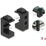 Delock 18027 2db 2,5" / 3,5" tartó asztalra fekete