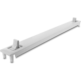 Delock 19  ABS műanyag vakpanel bepattintó funkcióval 1U szürke