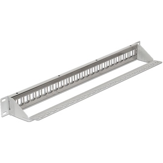Delock 19" Keystone Patch Panel 24 Port szürke