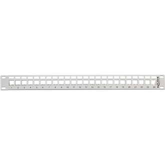 Delock 19" Keystone Patch Panel 24 Port szürke
