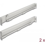 Delock 19  befogó keret állítható hosszúsággal 368 - 600 mm hálózati kabinet számára 1U 2 db.