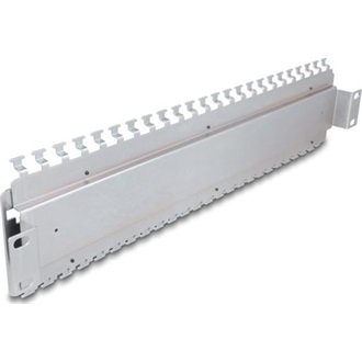 Delock 19 , fém, kábel támogató sin hálózati kábelcsatlakozókhoz LSA csatlakozóval, 24 porttal