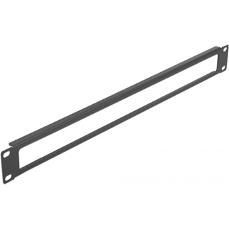 Delock 19  hálózati kabinet panel nyílással 1U fekete