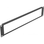 Delock 19  hálózati kabinet panel nyílással 2U fekete