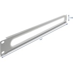 Delock 19  kábelátvezetés sarokvédővel 1U szürke