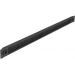 Delock 19? kábelrendező kefe csík eszközmentes 1U fekete