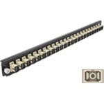 Delock 19? kötő doboz első panele 24 porttal SC Simplex bézs