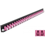 Delock 19? kötő doboz elsőpanele 24 porttal LC Duplex ibolya