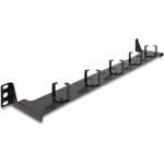 Delock 19  üvegszálas elrendező (routing) panel 1U fekete
