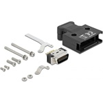 Delock 20 tűs kerettel rendelkező MDR fokos forrasztott csatlakozás apa