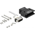 Delock 26 tűs kerettel rendelkező MDR fokos forrasztott csatlakozás apa