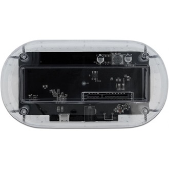 Delock 2.5/3.5" SATA3 USB3.2 Gen 2×1 C dokkoló átlátszó