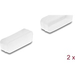 Delock 2 db. fekete borítás por ellen D-Sub 15 anya