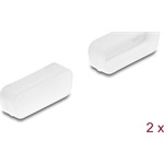 Delock 2 db. fekete borítás por ellen D-Sub 15 áttetsző