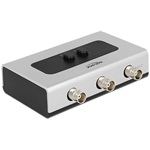 Delock 2 portos BNC switch manuális