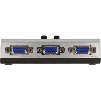 Delock 2 portos manuális, kétirányú VGA-kapcsoló