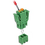 Delock 2 tűs, 3,81 mm-es függőleges hornyos PCB sorkapocs blokk csomag