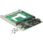 Delock 2db mSATA -> SATA F/M konverter RAID 0, 1, JBOD