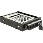 Delock 3.5”-os mobil rack 1 db 2.5”-os SATA / SAS HDD / SSD számára rezgés elleni védelemmel
