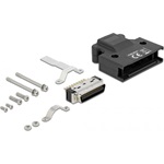 Delock 36 tűs kerettel rendelkező MDR fokos forrasztott csatlakozás apa