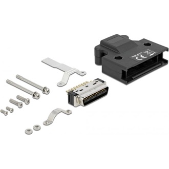 Delock 36 tűs kerettel rendelkező MDR fokos forrasztott csatlakozás apa