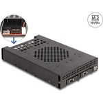 Delock 3.5  Mobil állvány 2 x M.2 NVMe SSD-hez Slim SAS SFF-8654 konnektorral