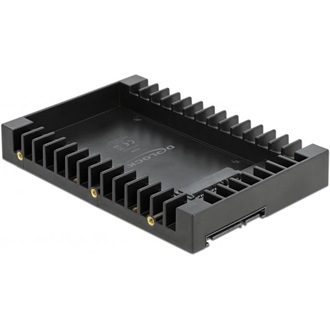 Delock 2,5" -> 3,5" 1db SATA3 beépítő keret fekete