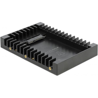 Delock 2,5" -> 3,5" 1db SATA3 beépítő keret fekete