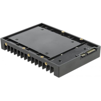 Delock 2,5" -> 3,5" 1db SATA3 beépítő keret fekete