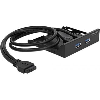 Delock 3.5? elülső panel > 2 x USB 3.0