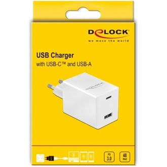 Delock 41448 48W univerzális hálózati töltő adapter