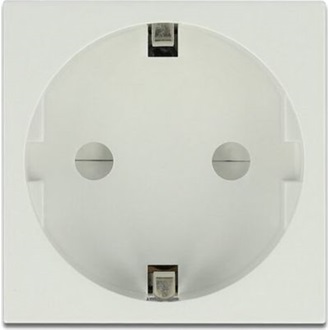 Delock 45 x 45 mm méretű, Easy 45 földelt hálózati csatlakozóaljzat