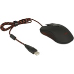 Delock 4 gombos optikai, USB gamer egér