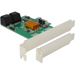 Delock 4 portos SATA PCI Express Kártya