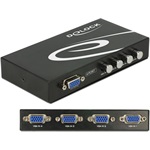 Delock 4 portos VGA switch  manuális
