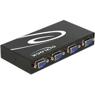 Delock 4 portos VGA switch  manuális