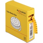 Delock 500 db. sárga kábeljelző doboz No. 2